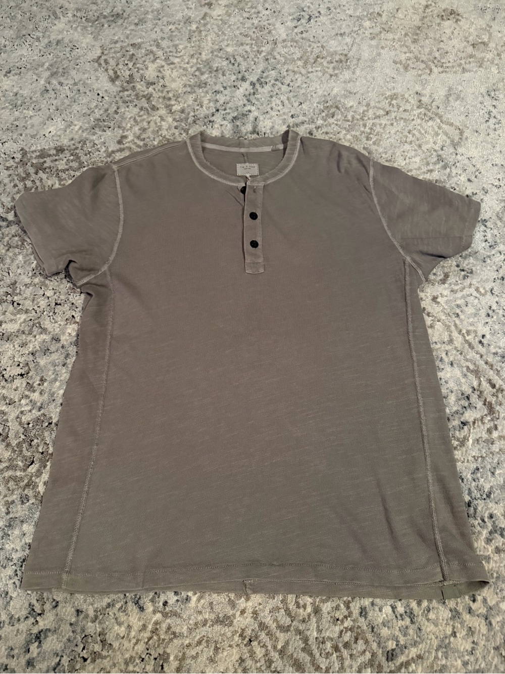 rag & bone Short-Sleeve Henley